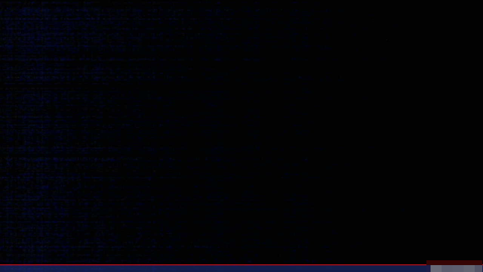 Shot of meters in total darkness